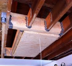 This allows the full depth of attic insulation to work as intended. Convert Unused Garage Attic Space To Storage Copewood