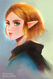 BoTW] I drew short hair BOTW Zelda. I hope you like it! : r/zelda