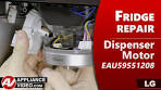 LG Refrigerator - Actuator Motor Not Working - Dispenser ...