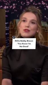 Millie Bobby Brown Tonight Show