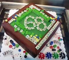 Mahjong Cake Bithday Cake Mahjong 90th Birthday Cakes