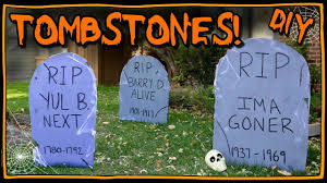Tombstone sayings, gravestone quotes, headstone epitaphs. How To Make Tombstones How To With Kristin Youtube