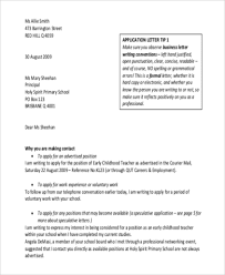 A job application letter is used to identify and select suitable candidates for a particular position. Format Of An Official Job Application Letter Pdf