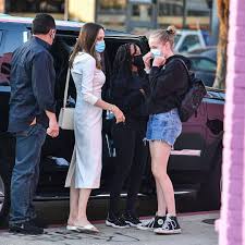 Zahara seen holding hands with millie bobby brown in 2019 (angelinajolie_kids / instagram). Angelina Jolie Takes Daughter Zahara Jolie Pitt Shopping On Her 16th Birthday