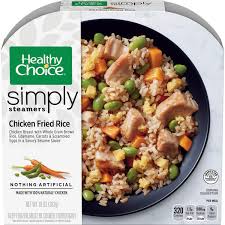 The best and worst frozen diet dinners. Healthy Choice Simply Steamers Frozen Dinner Chicken Fried Rice 10 Ounce Walmart Com Walmart Com
