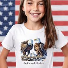 Bald Eagle Shirt, Jackie and Shadow's Three Eaglets, Baby Chicks, Eagle Cam  Watchers, Big Bear Lake, Boy, Girl, Gift for Men, Women, Kids