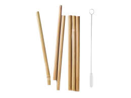 While other materials such as glass or plastic are rather fragile and easily lose their appeal. Straws Bamboo Uscha