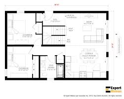 Modele 820 Expert Maison Par Goscobec Entrepreneur En Constructions Usinees Scandinavian Modern House Lake House Plans Small House Plans