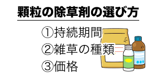 除草 剤 顆粒 雨