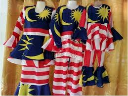 Fesyen Baju Merdeka Kanak Kanak Perempuan
