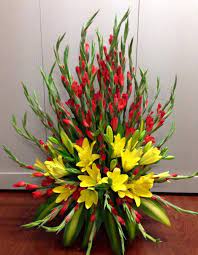 By Trang Khan Large Flower Arrangements Easter Flower Arrangements Church Flower Arrangements