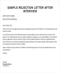 A job rejection email shows the applicant you recognize the effort they put into applying and/or interviewing, and helps limit any negative feelings toward your . Free 30 Application Letter Samples Templates In Pdf Ms Word