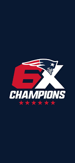 Maybe you would like to learn more about one of these? Made The 6x Champions Logo Into An Iphone Wallpaper Patriotas De Nueva Inglaterra