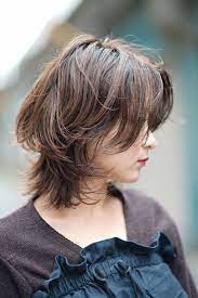 どの年代でも楽しめる マッシュルームカットで個性的な髪型に hair レイヤーカットヘア 個性的 ヘアスタイル 髪型
