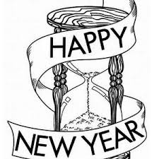 This coloring page belongs to these categories: Wishing A Happy New Year On The Hourglass Coloring Page Kids Play Color