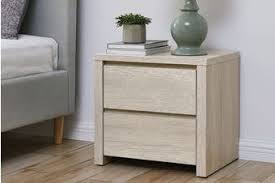 Bedside tables white and oak. Bedside Tables