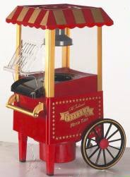Don't let your popcorn sit in its cooking vessel or it will get soggy. Old Fashioned Movie Time Popcorn Machine For Sale From Perkal Promo