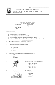Maybe you would like to learn more about one of these? Doc Soal Bahasa Inggris Kelas 6 Sd Ukk Ta 2011 2012 Han Doko Academia Edu