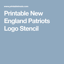 Printable New England Patriots Logo Stencil New England Patriots Logo Patriots Logo New England Patriots