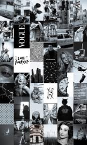 Here, you can rotate, cut and turn your photo into black & white. Soft Black And White Wall Collage Kit Vintage Black Photo Etsy In 2021 Black Aesthetic Wallpaper Black And White Picture Wall Aesthetic Collage