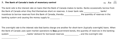 The overnight rate is generally the interest rate that large banks use to borrow and lend from one another in the overnight market. The Bank Rate Is The Interest Rate On Loans That The Chegg Com