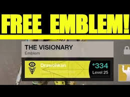 Check spelling or type a new query. Video Destiny 2 How To Get The Visionary Emblem