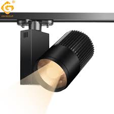 2020 Track Light Led 40w Cob Rail Spot Lamp Shoe Clothes Store Shop Lighting Rails Aluminum Showroom Spotlight Light Fixture 2 3 4 Wire 3 Phase From Szgoldenocean 31 84 Dhgate Com
