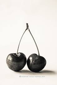 Black And White Still Life Oil Painting Cherry Stilllife Food Black And White Photo By Secretgardentwo 9 70 Still Life Drawing Still Life Photography Still Life Fruit