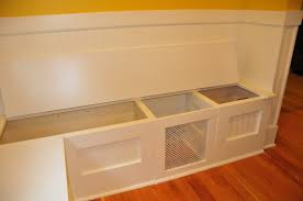 diy custom kitchen nook storage benches