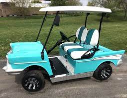 57 Old Car Custom Club Car Golf Cart Club Car Golf Cart Golf Carts Golf