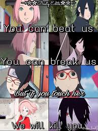 Sasusaku Anime Anime Naruto Sarada Uchiha
