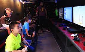 The video game party trailer is well insulated and equiped with heat, ac and fans. Cloud 9 Gaming Truck Oklahoma City
