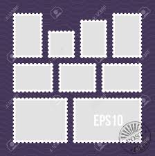 Envoyez «timbre» par sms au 414. Timbres Poste Avec Bord Perfore Et Modele De Vecteur De Timbre Poste Ensemble De Cadre De Timbre Postal Illustration De Timbre Pour Le Courrier Clip Art Libres De Droits Vecteurs Et Illustration Image
