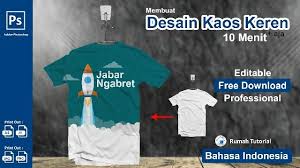 Kali ini tutorial mendesain baju distro sendiri dengan photoshop pesenan dari anggota fan page belajar photoshop. Gratis Kaos Psd Cara Simple Membuat Desain Kaos Adobe Photoshop Cc Templatekita Com