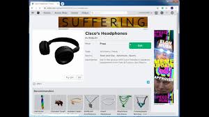 Make sure to check out our daily roblox gaming videos. Cisco S Headphones Roblox Promo Code 07 2021