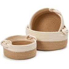 14 results for panier tressé. Ezoware Panier De Rangement Rond En Corde De Coton Tresse Rangement Maquillage Corbeille De Rangement Boite De Rangement Pour Sal Cdiscount Maison