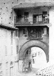 Porta Ticinese Di Origine Medievale Prima Delle Ristrutturazioni Avvenute Intorno Al 1860 Durante Le Quali Camillo Boito Real Milano Foto Storiche Monumento