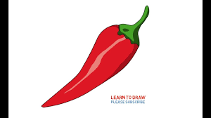 How To Draw A Red Pepper Step By Step Easy For Kids Youtube You can edit any of drawings via our online image editor before downloading. how to draw a red pepper step by step easy for kids
