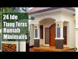 Marmer dan batu onyx bisa. 24 Model Tiang Teras Rumah Minimalis Youtube Rumah Minimalis Rumah Minimalis