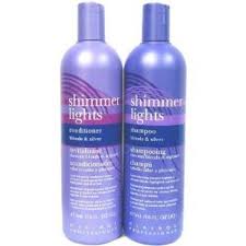 شامبو وبلسم شيمر لايت 475 مل Clairol Shimmer Lights Hair Tint Purple Shampoo