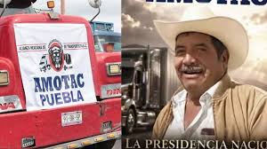 AMOTAC bloquea carreteras en Puebla tras asesinato de su delegado durante un asalto