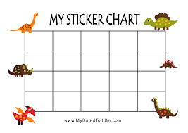 Toddler Sticker Chart Printable Sada Margarethaydon Com