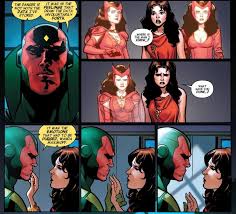 Wandavision Vision S Comic Book History Explained Gamespot