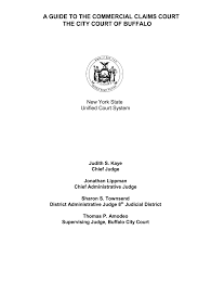 Judicial council forms can be used in every superior court in california. Small Claims Court Buffalo Ny Fill Online Printable Fillable Blank Pdffiller