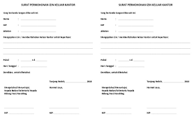 Dengan surat ini saya bermaksud untuk mengajukan permohonan izin tidak masuk kerja selama 3 hari yaitu pada tanggal 4 maret 2019 sampai 7 maret 2019 dengan ini bermaksud memberitahukan jika saya harus mengikuti kegiatan pelatihan di kantor dinas pendidikan kabupaten jepara selama 3 hari. Surat Permohonan Izin Keluar Kantor Surat Permohonan Izin Keluar Kantor