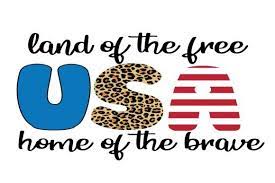 4th Of July Png Leopard Print Graphic By Printvectors Creative Fabrica Vector Graphics Illustrations Graphic Prints Graphic Illustration