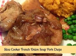 Crock pot french onion pork chops and rice these old cookbooks : Slow Cooker French Onion Soup Pork Chops Slow Cooker Recipes Pork Slow Cooker Pork Slow Cooker Pork Chops