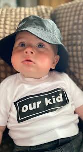 Oasis Inspired Our Kid Manchester Slang Fan Art Unisex Baby/toddler  Boy/girl Short Sleeve Cotton T-shirt