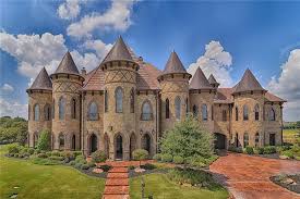 2 89 This Castle Style Home Is In Dallas Texas And Is Fit For King Boasting Eight Bedrooms Space For Twelve Cars A Castle House Mediterranean Homes Mansions