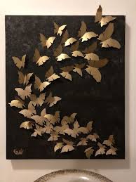 Fabulous Metal Wall Decor Ideas For Your Living Room 40 Butterfly Wall Art Elephant Wall Art Metal Wall Decor